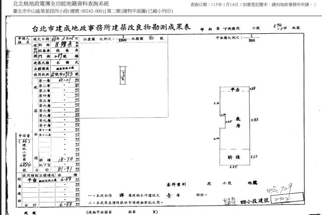 台北中山區拍賣公寓-3